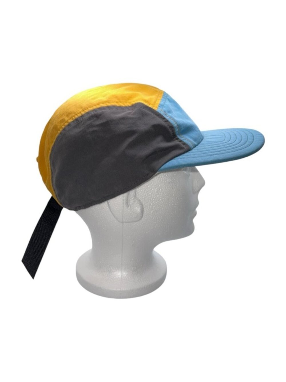 The North Face Class V TNF 5-Panel Hat Blue Yellow Grey Unisex One Size - Picture 5 of 13